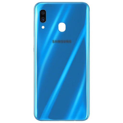 Samsung Galaxy A30 A305 Replacement Rear Battery Cover with Adhesive (Blue)-Repair Outlet