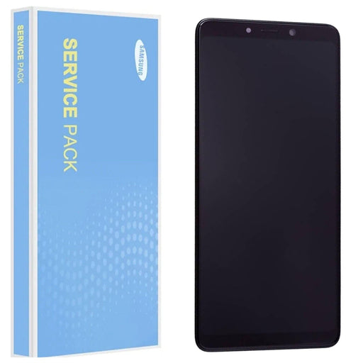 For Samsung Galaxy A9 (2018) A920F Service Pack Cosmic Black Full Frame Touch Screen Display GH82-18308A-Repair Outlet