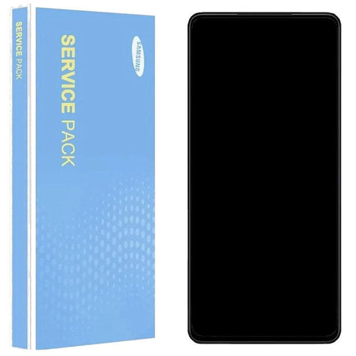 Samsung Galaxy M52 M526 Service Pack Black Full Frame Touch Screen Display GH82-27091A / GH82-27094A-Repair Outlet