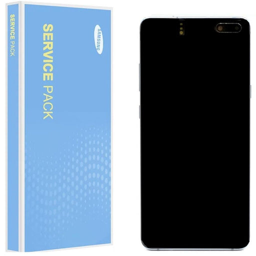For Samsung Galaxy S10 5G G997 Service Pack Majestic Black Full Frame Touch Screen Display GH82-20442B-Repair Outlet
