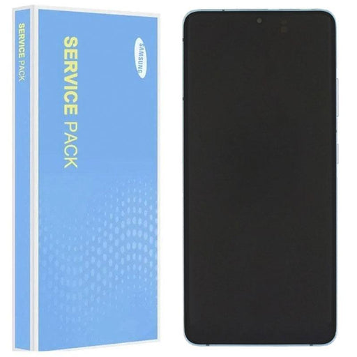 Samsung Galaxy S21 Ultra 5G G998B Service Pack Full Frame Touch Screen Display GH82-26035B (Phantom Silver)-Repair Outlet