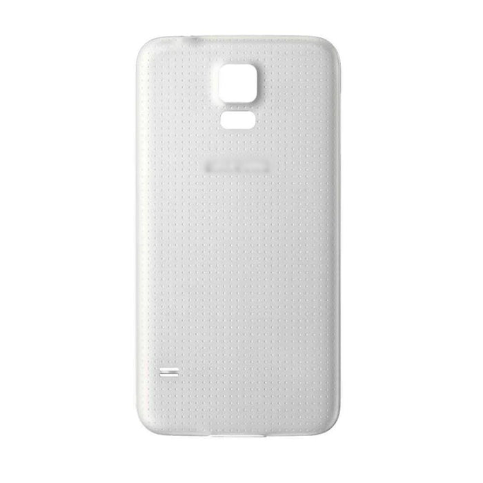 Samsung Galaxy S5 Replacement Rear Battery Cover with Adhesive (White)-Repair Outlet