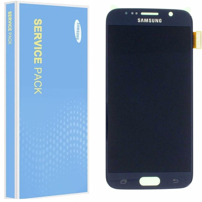 For Samsung Galaxy S6 G920 Service Pack Black Touch Screen Display GH97-17260A-Repair Outlet