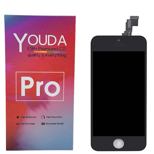 YOUDA PRO ESR+ iPhone 5C Replacement LCD Screen (Black)-Repair Outlet