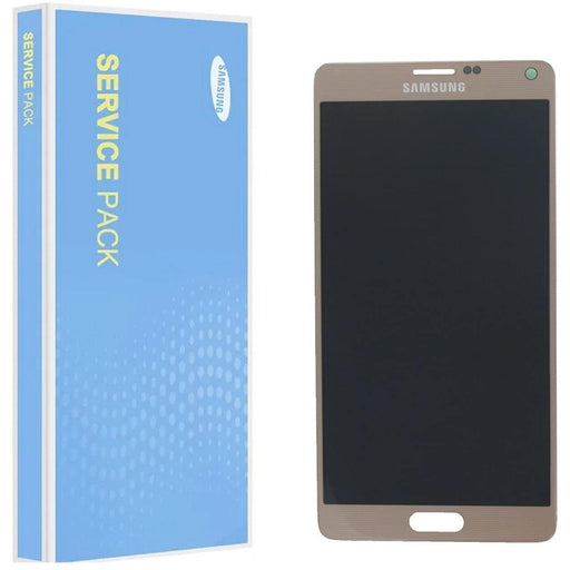 For Samsung Galaxy Note 4 N910 Service Pack Gold Touch Screen Display GH97-16565C-Repair Outlet