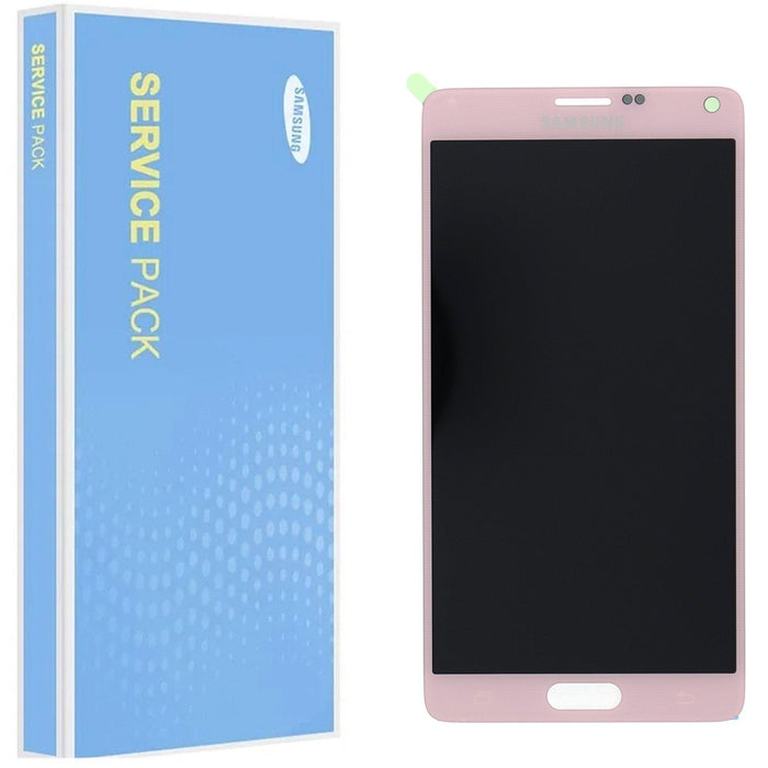 For Samsung Galaxy Note 4 N910 Service Pack Pink Touch Screen Display GH97-16565D-Repair Outlet